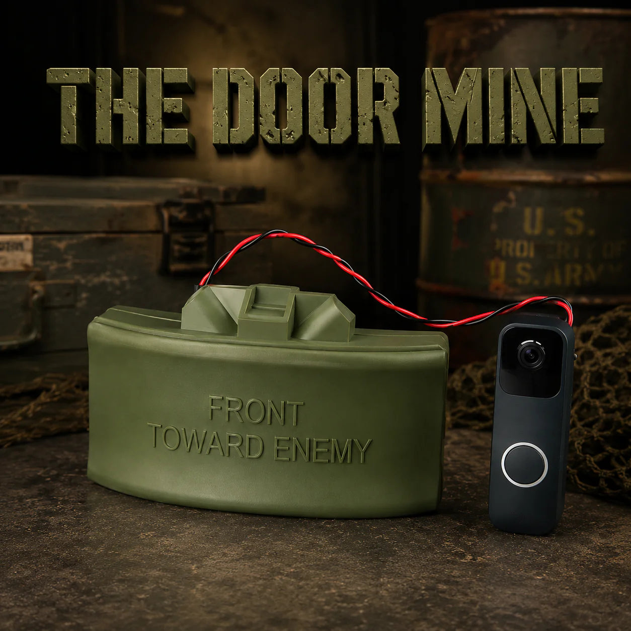 The Boom Buzzer™ Door Mine Prop